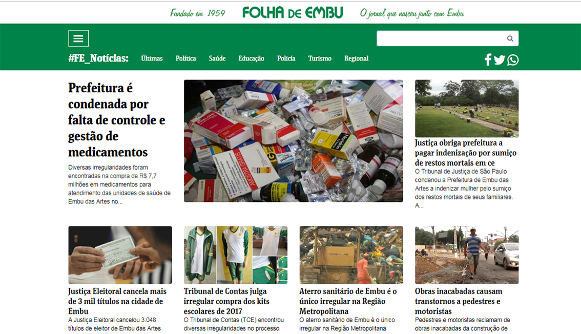 Portal Folha de Embu